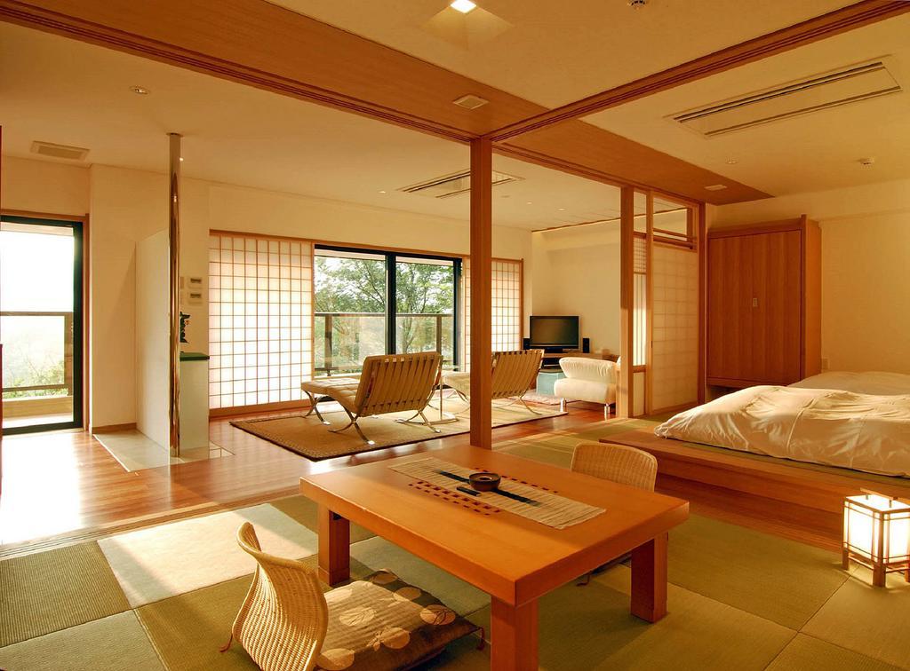 Hakone Tokinoshizuku Otel Oda fotoğraf A room at the Hoshinoya Kyoto